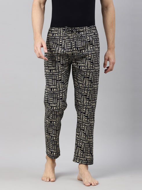 White Checks Lounge Pant